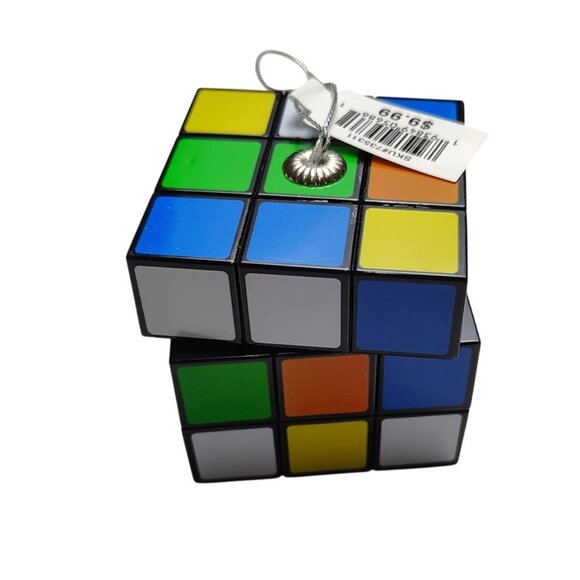 Rubiks Cube Christmas Ornament - Picture 2 of 6